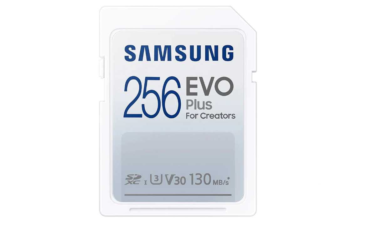 Secure Digital Card Samsung, Evo Plus, 256B, MB-SC64K/EU, Clasa U1, V10, pana la 130MB/S