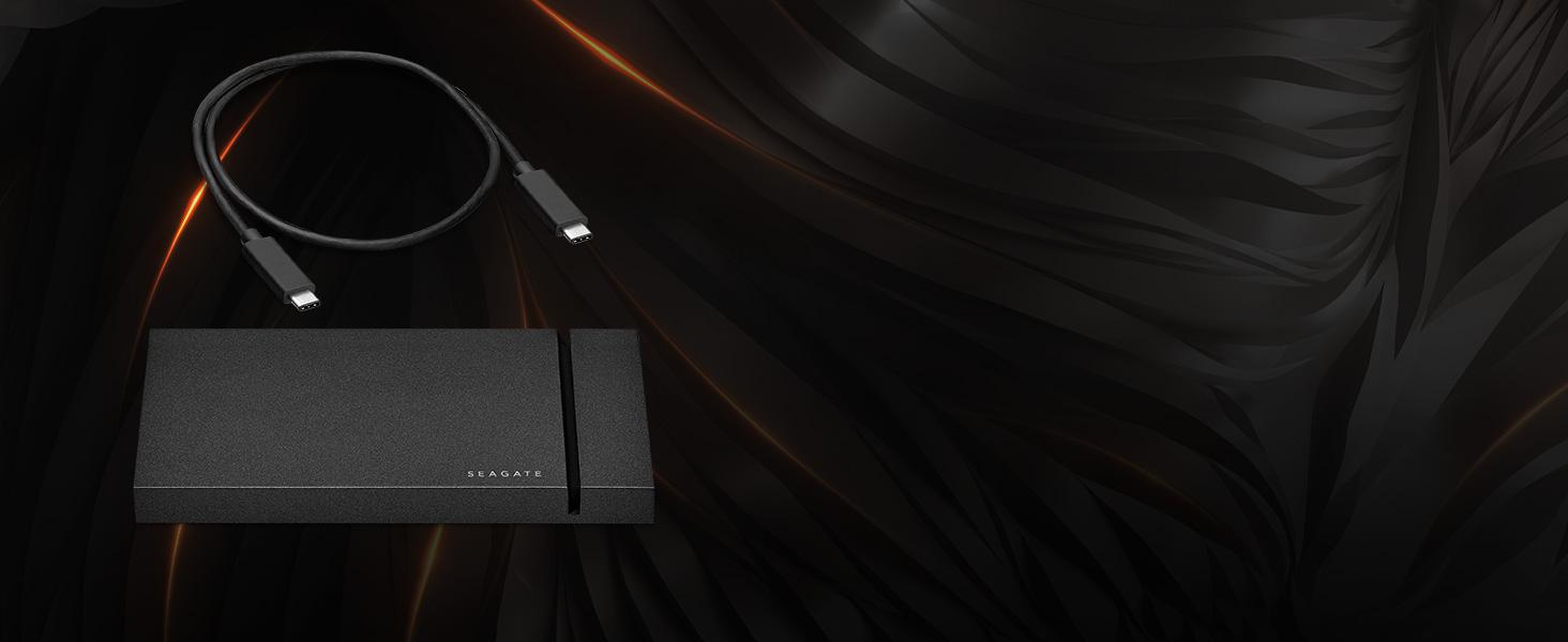 SSD extern Lacie FireCuda Gaming, 1TB, negru, USB 3.2