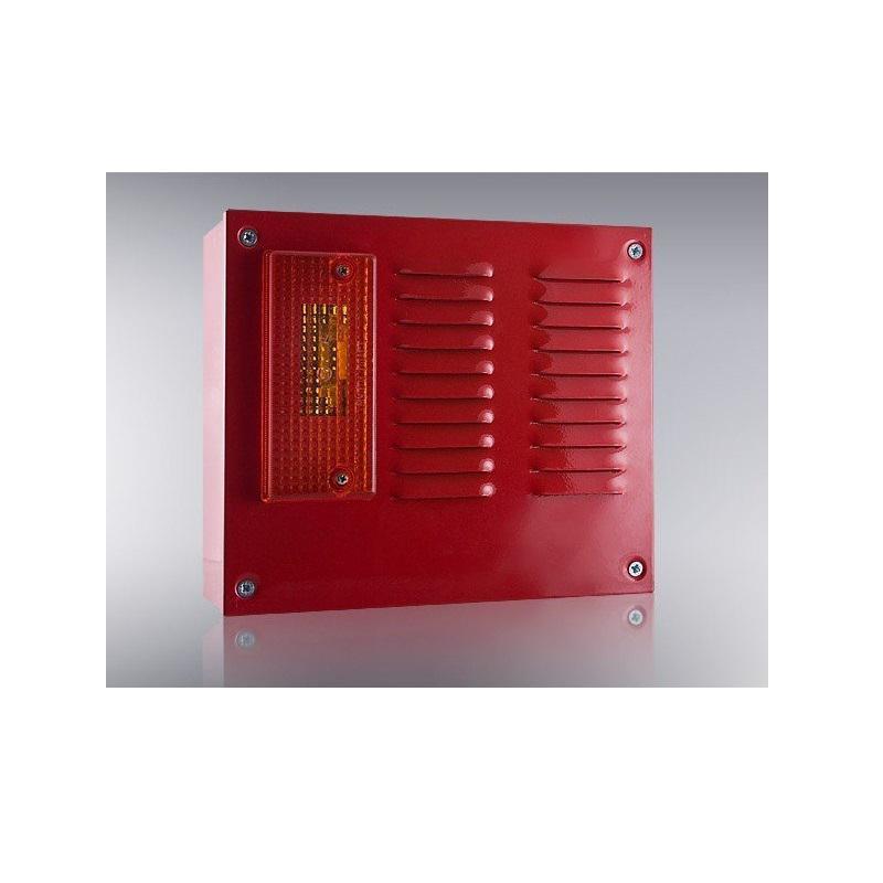 Outdoor siren – metal box, with flash 110dB, 12-30V; SB-112F