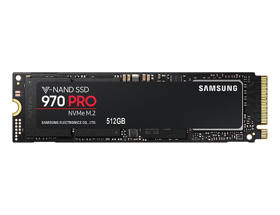 SSD Samsung 970 PRO 512GB PCI Express 3.0 x4 M.2 2280