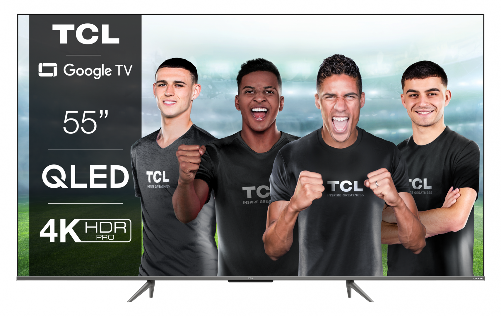 Televizor TCL QLED 55C635, 139 cm (55"), Smart Google TV, 4K