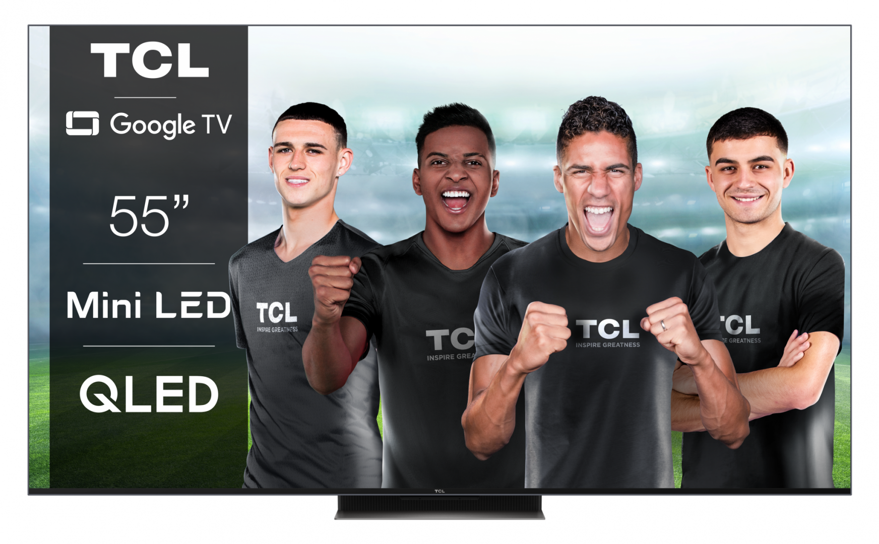 Televizor TCL QLED 55C835, 139 cm (55"), Smart Google TV, 4K, 144 hz