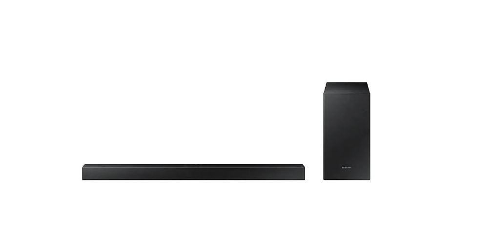 Soundbar Samsung HW-T450/EN, 200W, 2.1 Ch, wireless, negru