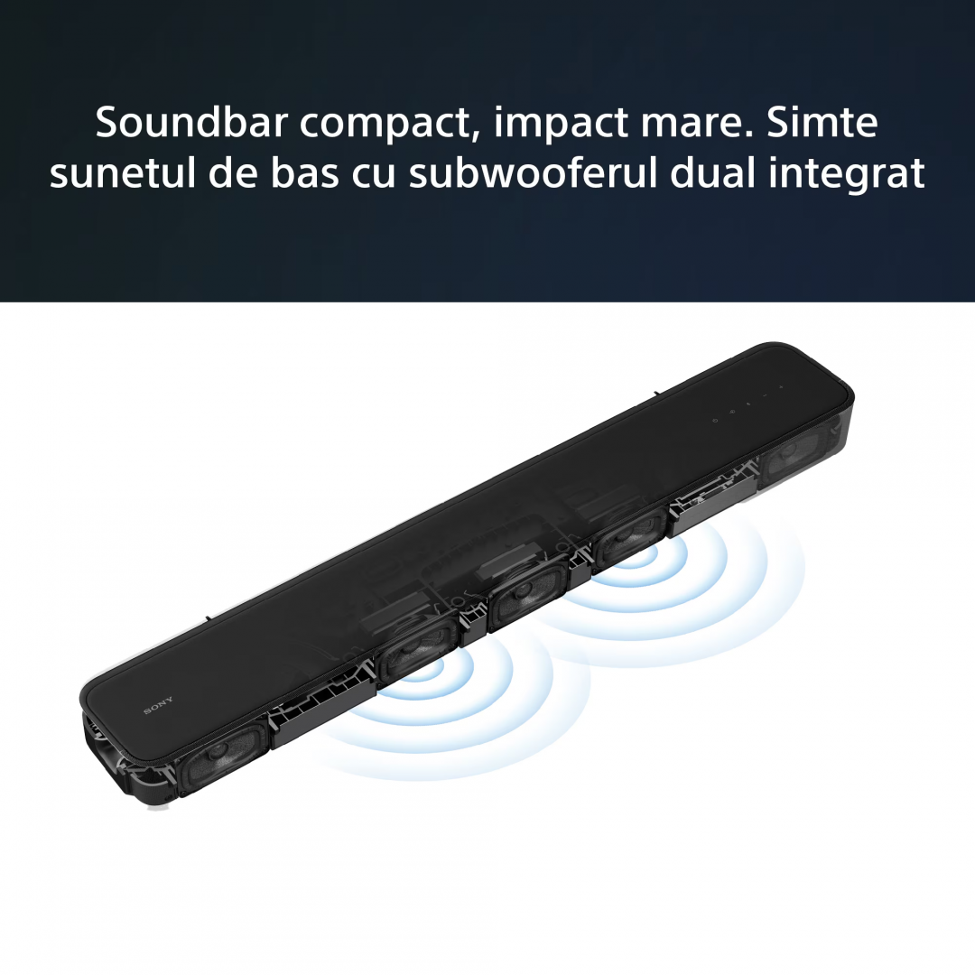 Soundbar SONY HT-S2000, 3.1ch, 250W, Dolby Atmos, DTS:X, Bluetooth, Dolby, Negru