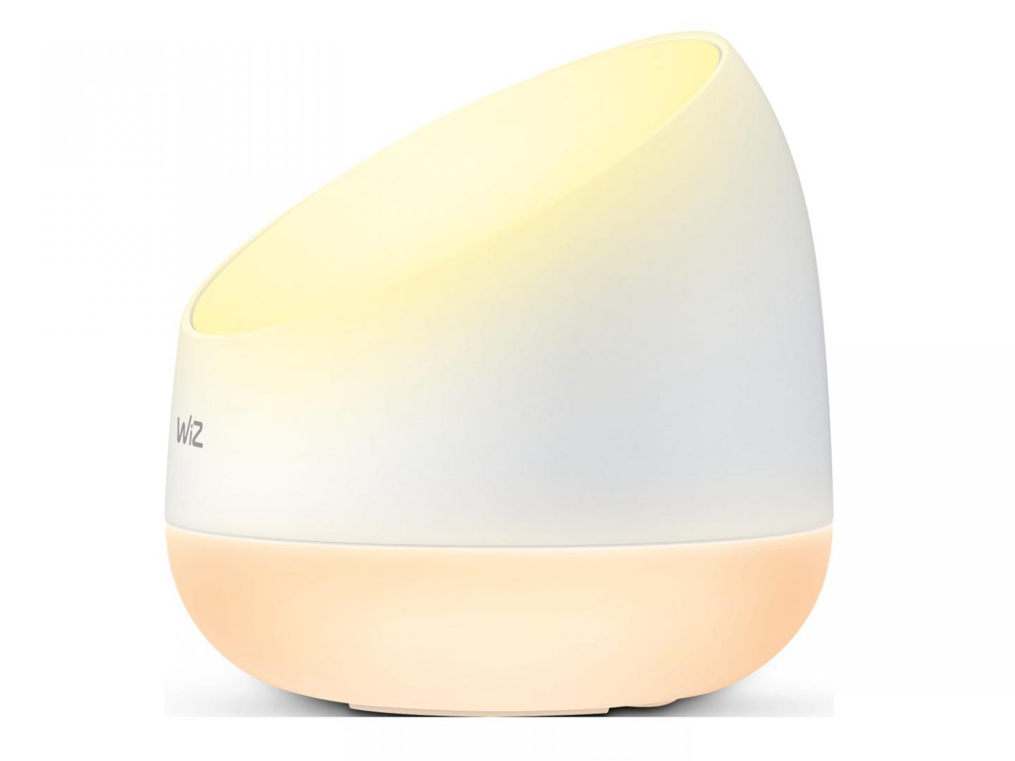 Lampa LED portabila WiZ Squire, Wi-Fi, Bluetooth, 9W, 620 lm, lumina alba (2200-6500K), IP20, 15cm