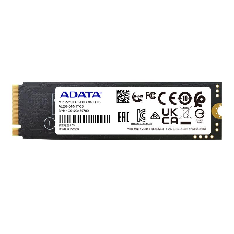 SSD Adata LEGEND 840, 1TB, NVMe, M.2 2280