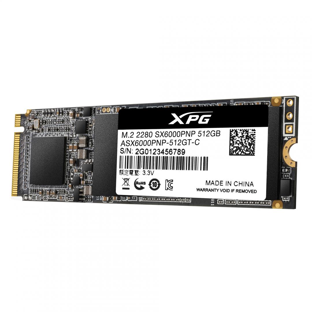 SSD Adata XPG SX8200 Pro, 512GB, NVMe, M.2