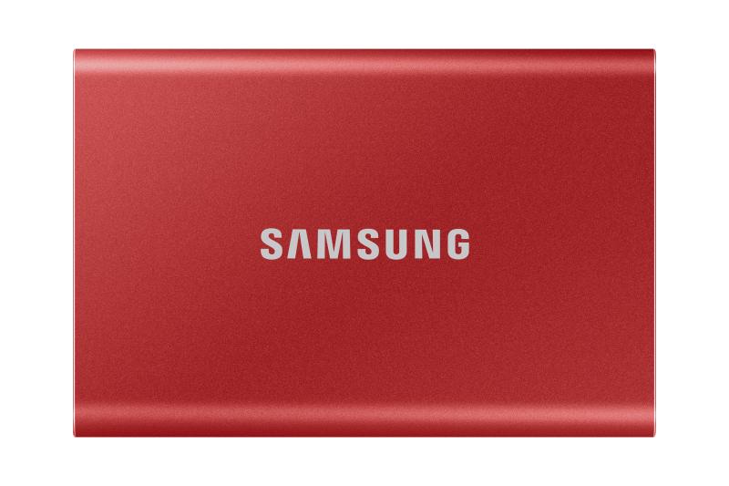 SSD Extern Samsung, 2TB, USB 3.1, Red