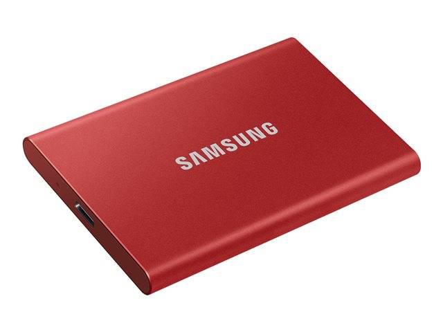 SSD Extern Samsung , 500GB, Rosu, USB 3.2