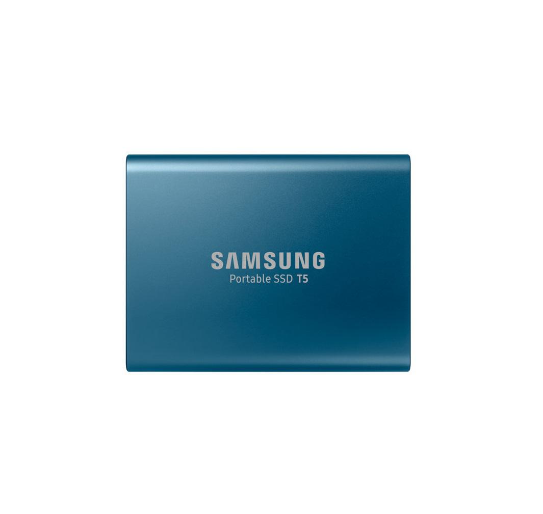 SSD Extern Samsung T5, 500GB, Albastru, USB 3.1