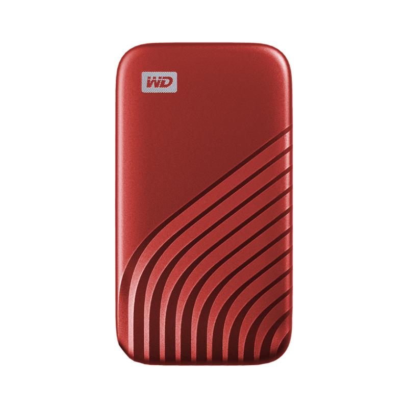 SSD Extern 500GB WD 2.5" MY PASSPORT 3.2 RED