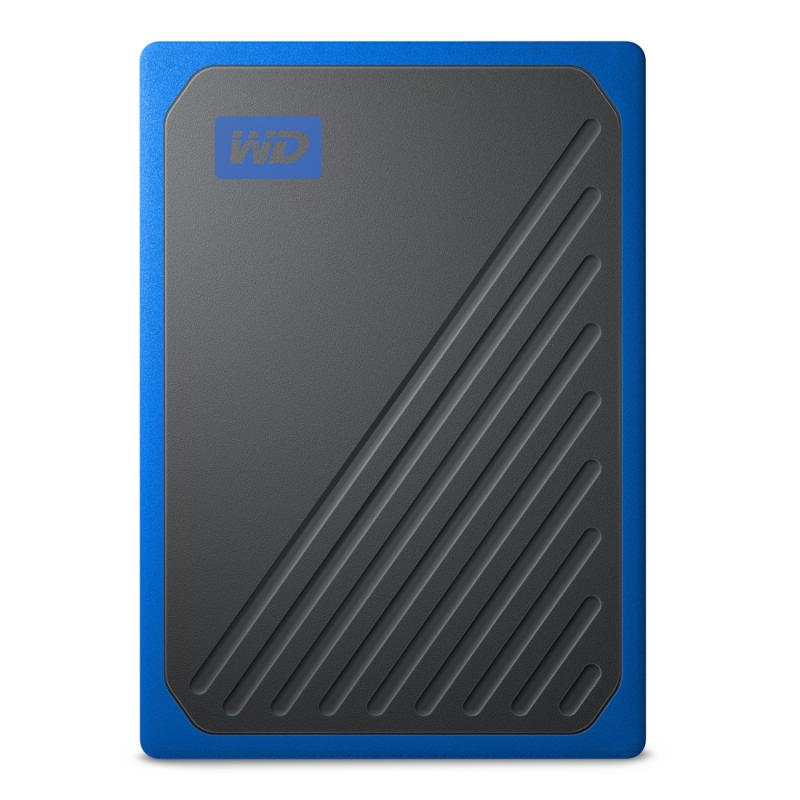 SSD Extern WD My Passport GO 2TB, Negru/Albastru, USB 3.0