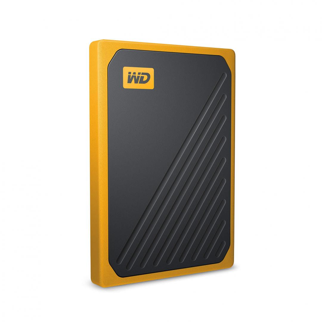 SSD Extern WD My Passport GO 2TB, Orange, USB 3.0