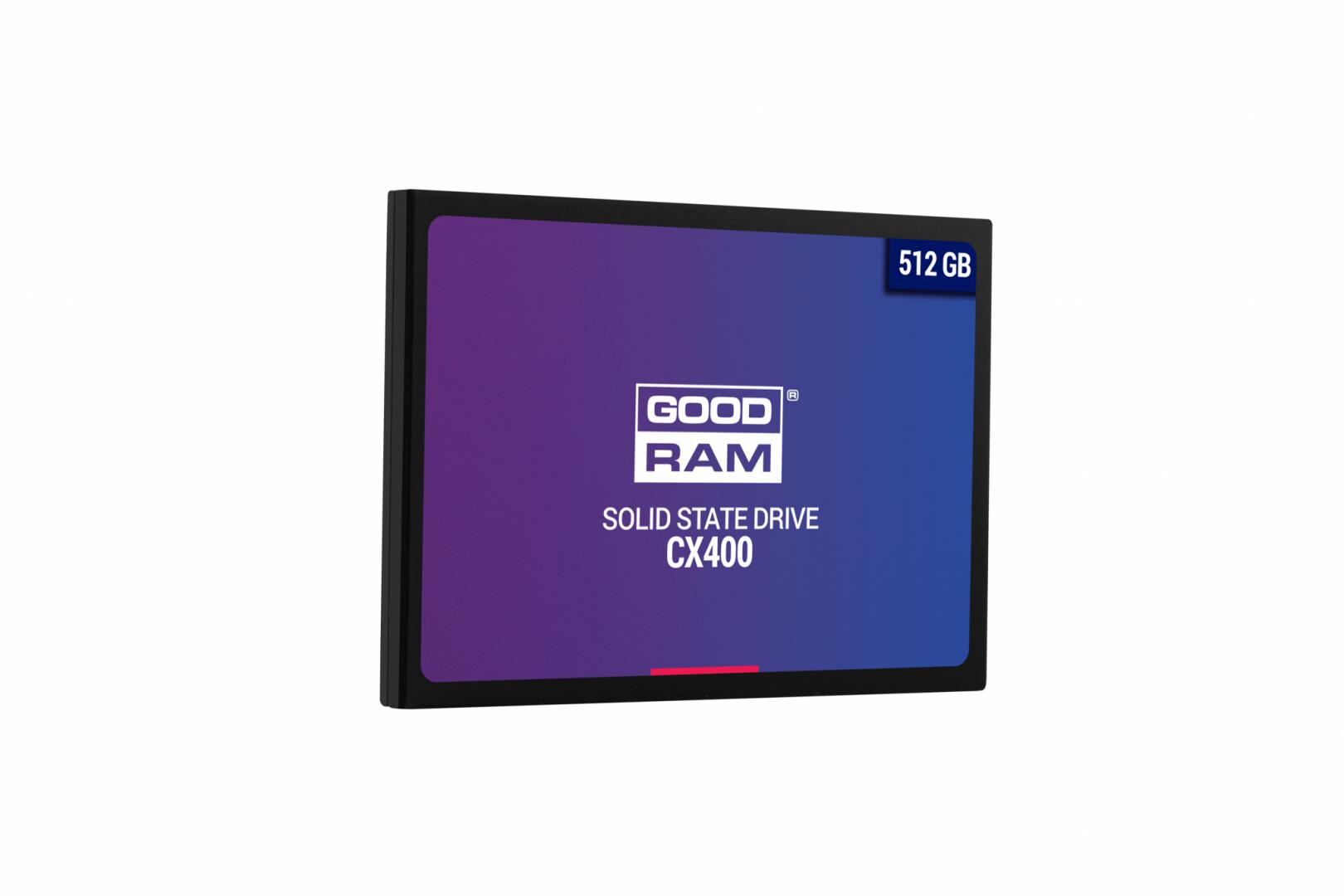 SSD Goodram CX400, 512GB, 2.5", SATA III