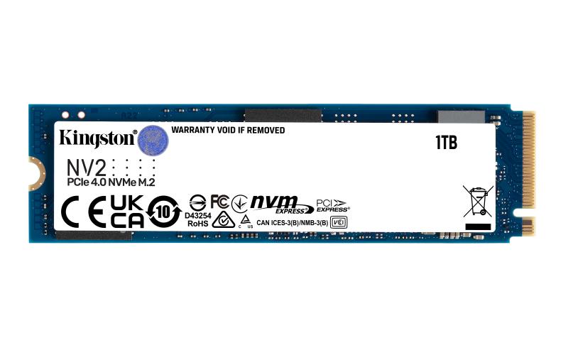 SSD Kingston, SNV2S, M2-2280, 1TB, PCI Express 3.0 x4 NVMe