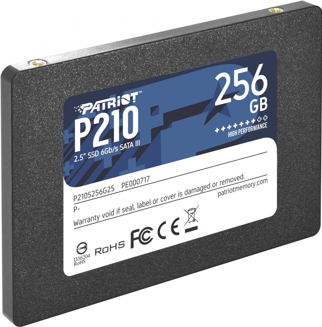 SSD Patriot Spark, 256GB, 2.5, SATA III