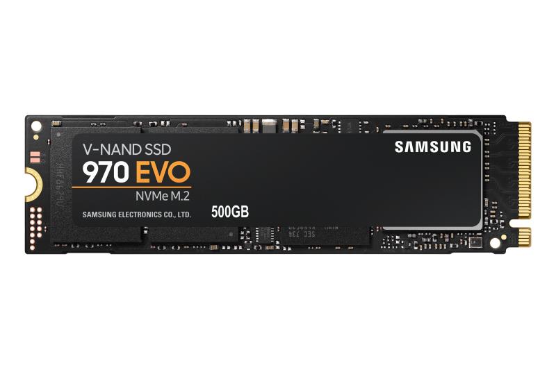 SSD Samsung 970 EVO, 500GB, PCI Express, M.2