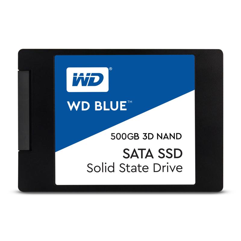 SSD WD , Blue 3D, 500GB, 2.5", SATA III