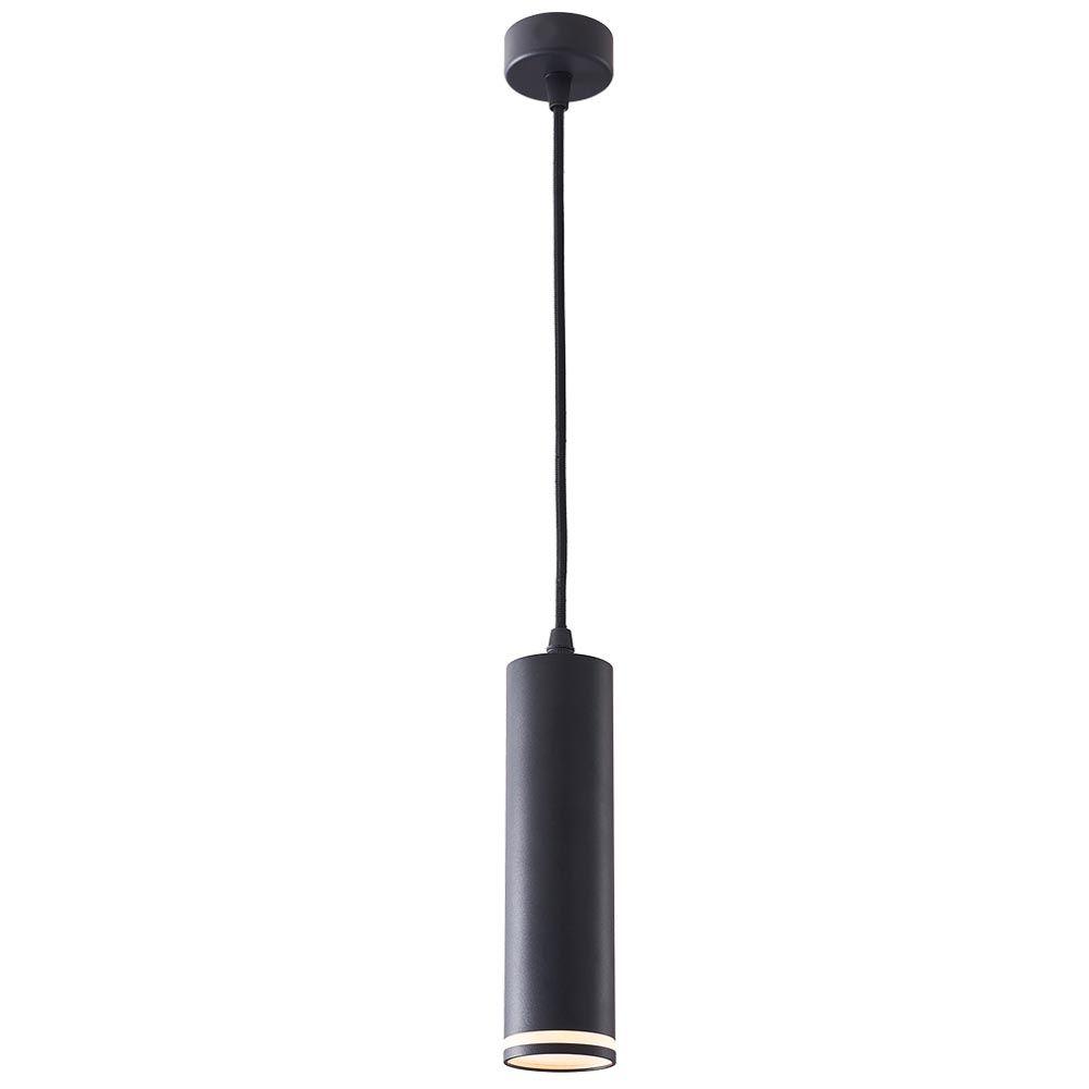 Pendul Vivalux ROUND KING, GU10, max. 35W, IP20, Ø60x1330mm, Negru, bec neinclus