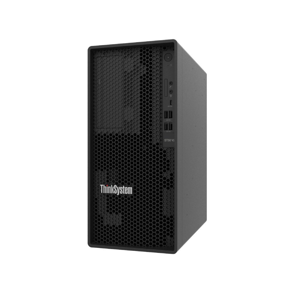 ST50 V2 Xeon E-2324G  (4C 3.1GHz 8MB Cache/65W), SW RAID, 2x2TB SATA, 1x16GB, 500W, No DVD, 3 year