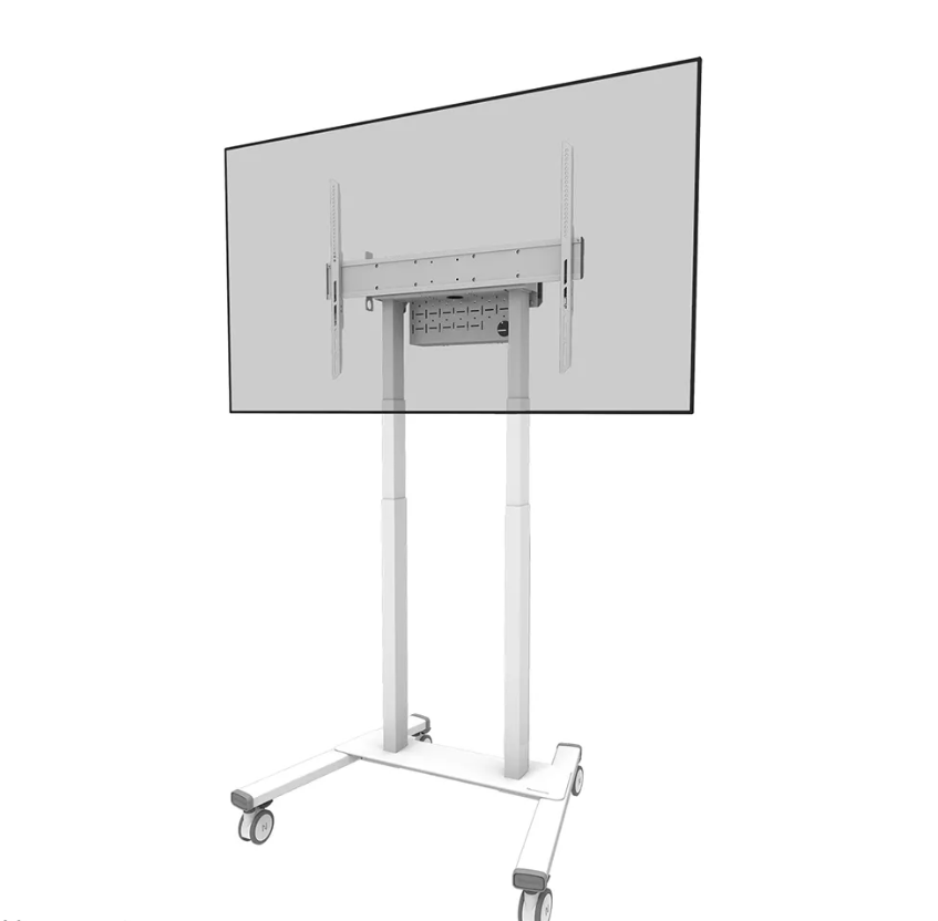 Stand mobil motorizat Neomounts by Newstar, 37"-100", 110 kg, VESA 800x600, alb