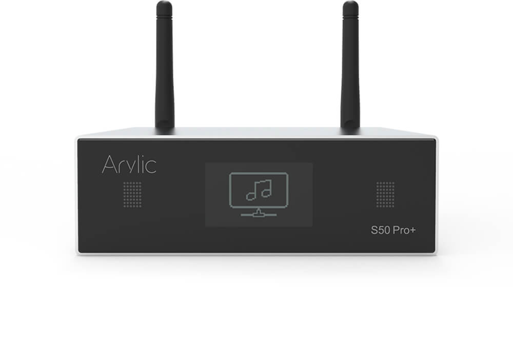 Streamer audio cu preamplificare Arylic S50 Pro+, LAN /Wi-Fi /Bluetooth, 24bit/192kHz, Multiroom