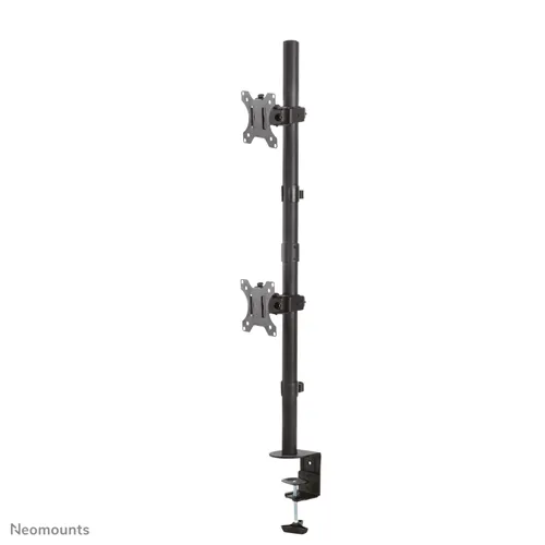 Suport Monitor de Birou Dual, Neomounts by Newstar FPMA-D550DVBLACK, 10" - 32", VESA 100x100, suporta pana la 8kg, negru