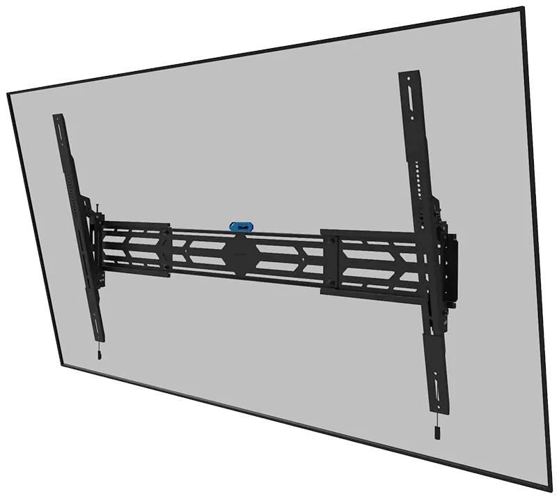 Suport de perete Nemounts Select, pentru display-uri cu o diagonala 55"-110", suporta pana la 160kg, cu inclinatie 12°, rotire: +3°, -3°, VESA min. 100x100mm, VESA max. 1500x900mm, microadjustment, securizabil (surub pentru securizare inclus), garantie 5 ani, negru