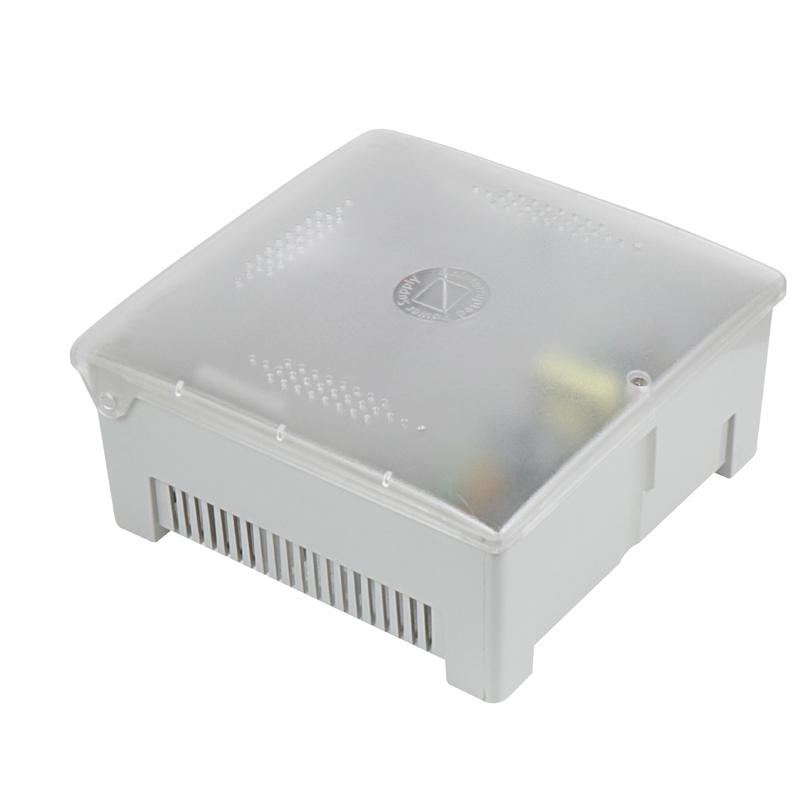 Sursa de alimentare 3A cu back up pentru sisteme de access control STD- SMJY03-12-7Z, tensiune intrare 96-264V, 50/60Hz, tensiune de iesire: DC12V 3A, 36W carcasa plastic, intrare pentru acumulator de 7Ah 12V( nu este inclus), LED stare,  protectie: short circuit, over current, overload