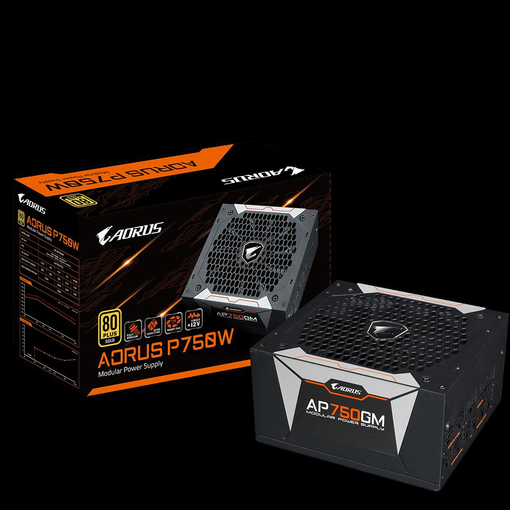 Sursa Gigabyte AORUS, 80 PLUS® Gold, 750W