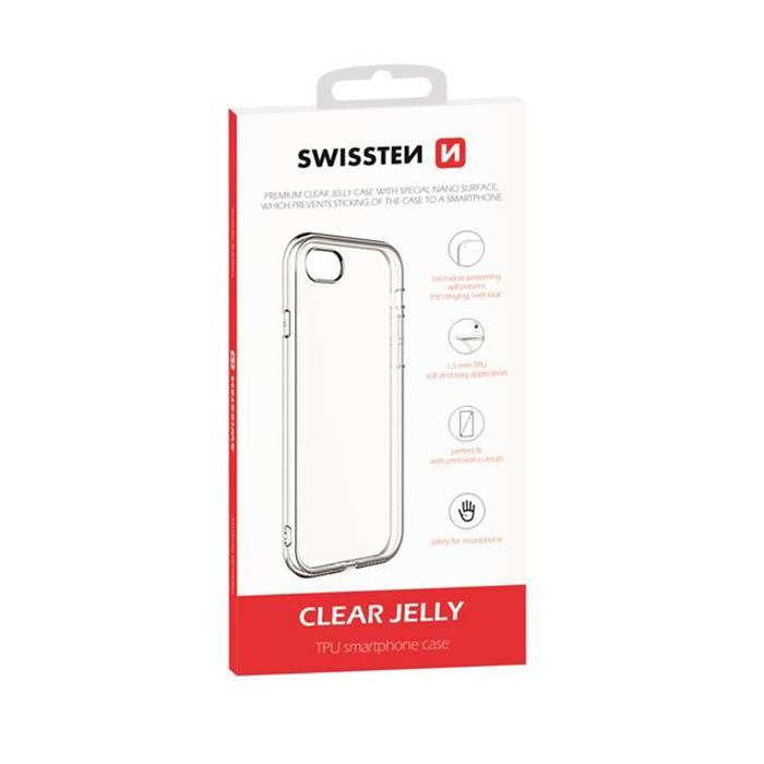 Swissten Jelly / Husa de protectie tip cover din Silicon Slim pentru Huawei Nova 5T Transparent