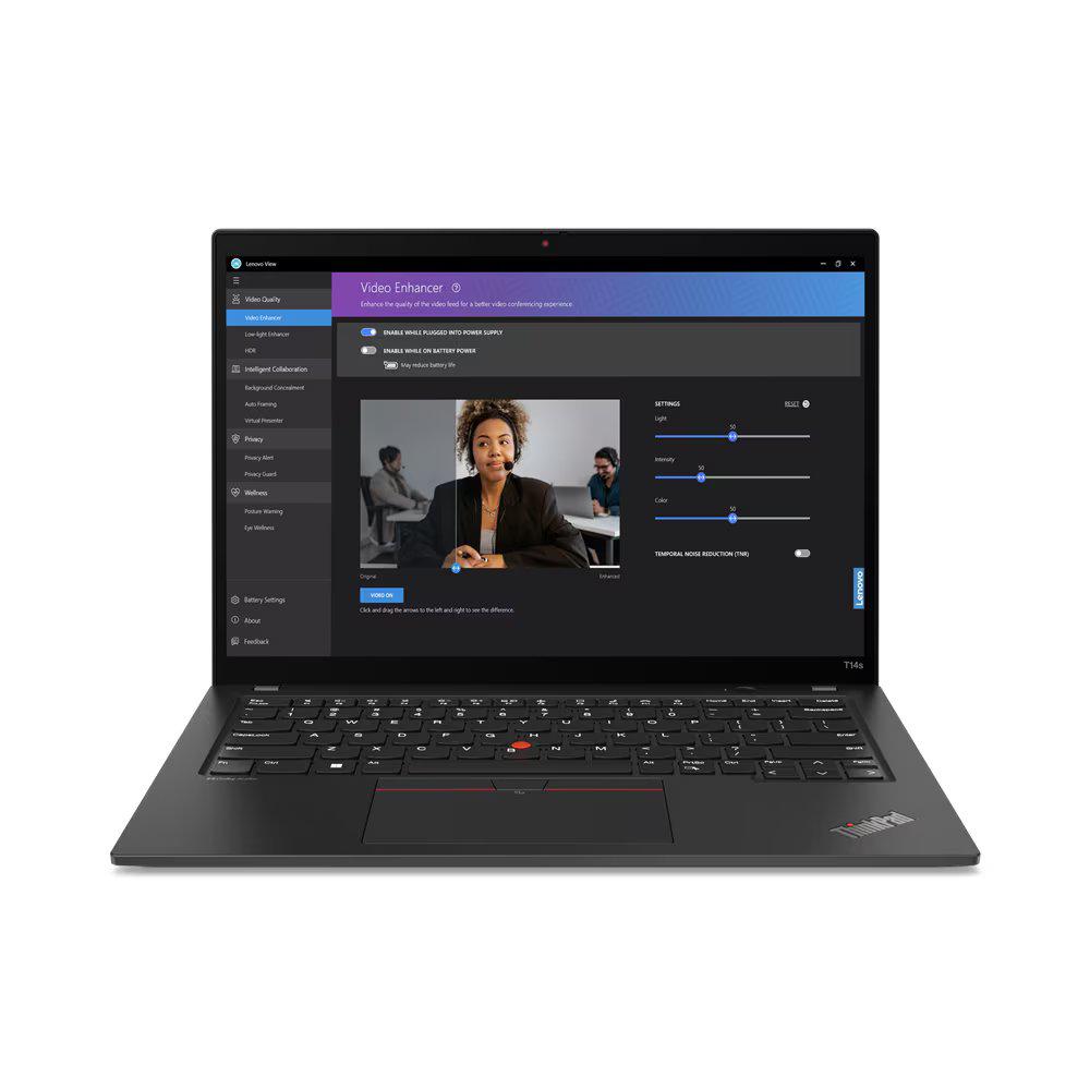 Laptop Lenovo ThinkPad T14s Gen 4, 14" 2.8K OLED, Intel® Core™ i7-1355U, Integrated Intel® Iris® Xe Graphics, RAM 32GB, SSD 1TB, 3YP W11