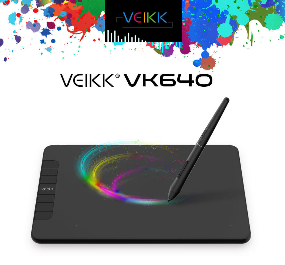 Tableta Grafica Veikk VK640