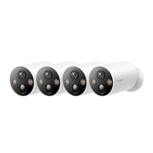 TP-LINK Tapo C425 Smart Wire-Free Indoor/Outdoor Security Camera, Senzor Starlight CMOS cu scanare progresivă de 1/3”, Lungime focală: 2.1 mm, Apertură: F2.1, Câmpul de vizualizare: 150° (diagonală), 134°(orizontală), 77°(verticală), rezolutie maxima 2K QHD 4MP (2560 × 1440 px), 15/20/(25/30)fps