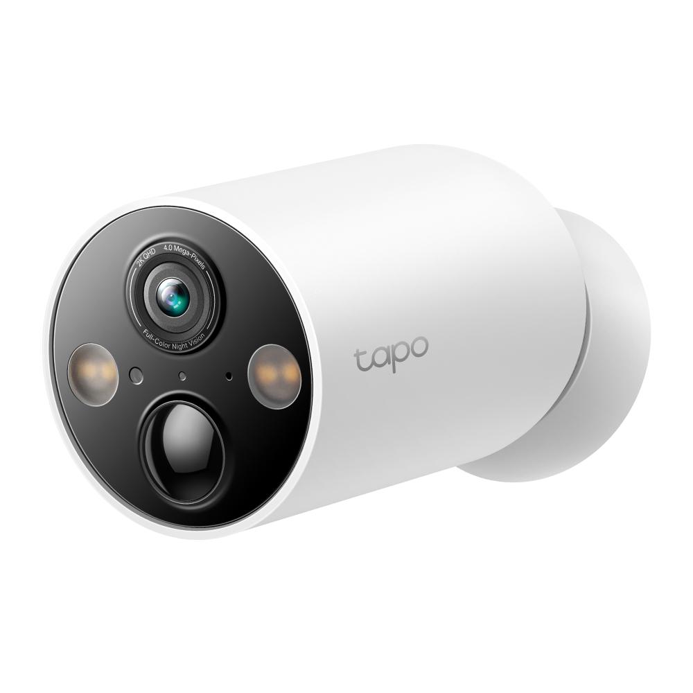 TP-LINK Tapo C425 Smart Wire-Free Indoor/Outdoor Security Camera, Senzor: 1/3" CMOS, lUNGIME FOCALA: 2.1 mm, F2.1, uNGHI VIZUALIZARE: 150° (Diagonal), 134°(Horizontal), 77°(Vertical), IR: 15M, Port Micro SD, 1 x max 512GB, Rezolutie: 2K QHD 4MP (2560 × 1440 px),15/20/(25/30) fps, Motion Detection