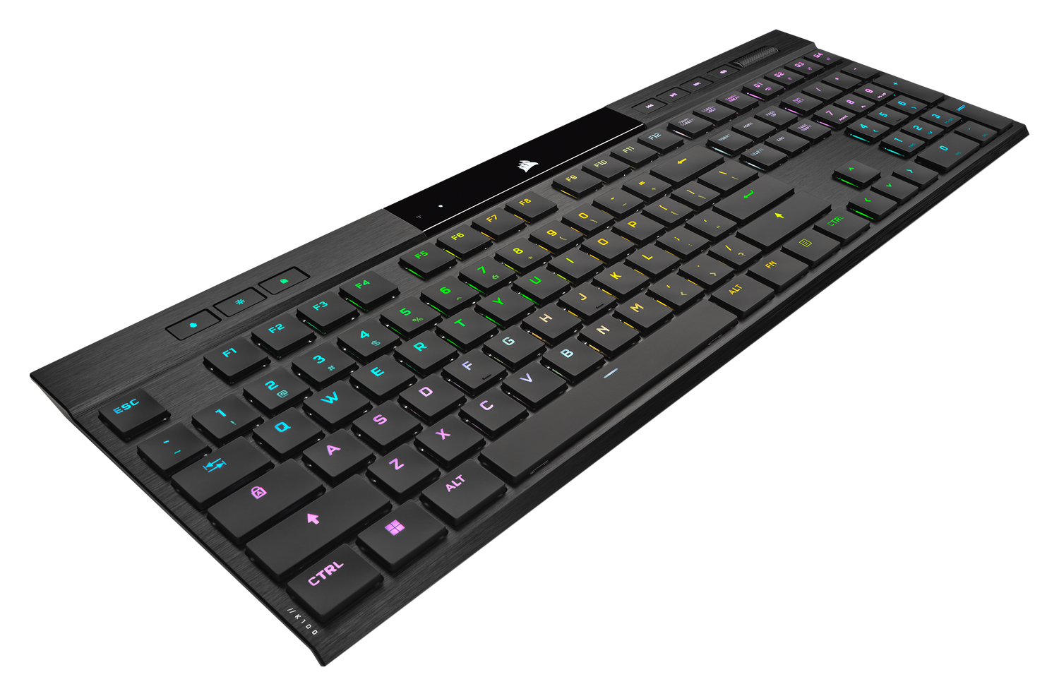 CORSAIR K100 AIR WIRELESS RGB ULTRA-THIN MECHANICAL, negru  Full Key (NKRO) with 100% Anti-Ghosting Supported in iCUE Profiles up to 50 Wired Connectivity USB 3.0 or 3.1 Type-A Key Switches CHERRY MX ULTRA LP TACTILE Autonomie baterie de pana la 50 de ore cu RGB/ 200 fara RGB