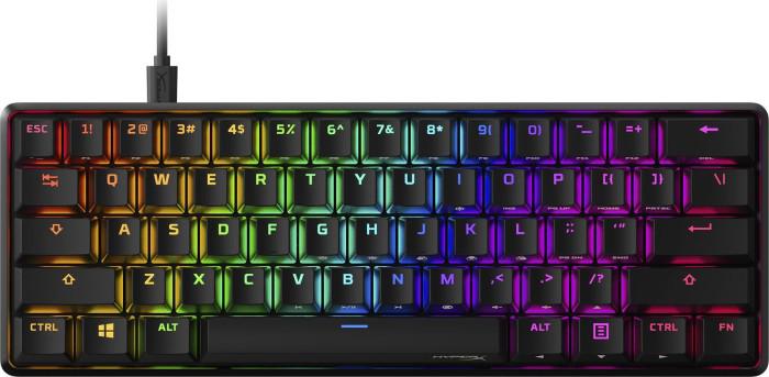 Tastatura HP HyperX Alloy Origins 60, LEDs RGB, USB