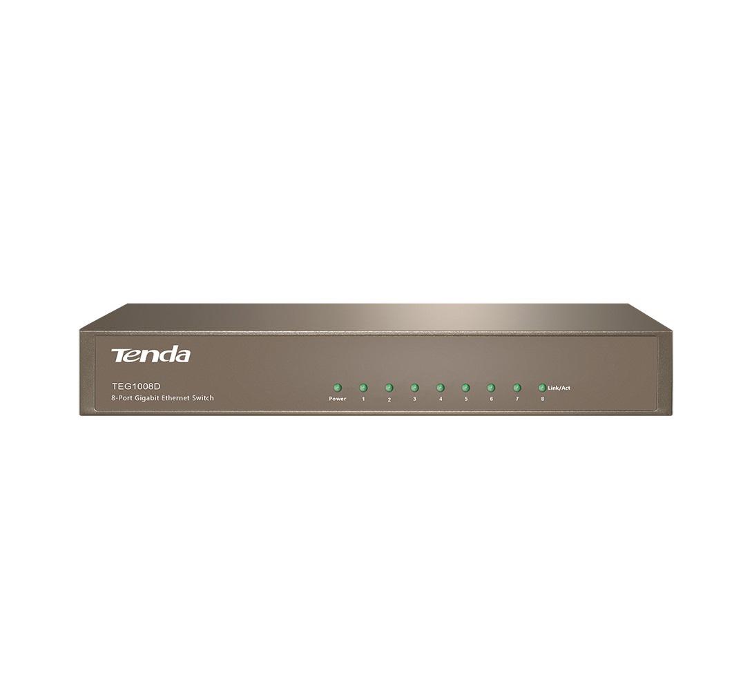 Switch Tenda Gigabit TEG1008D, 8 port, 10/100/1000 Mbps