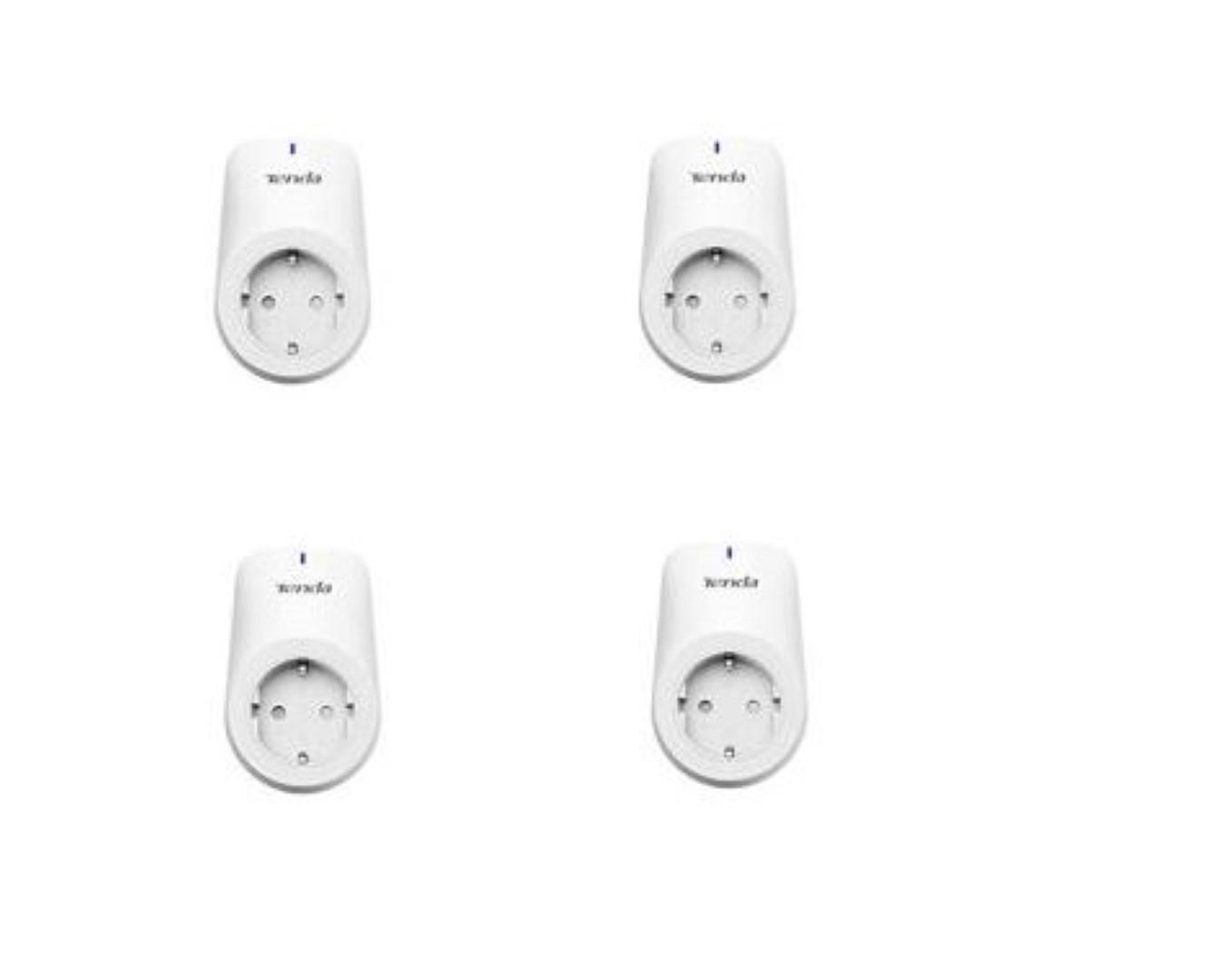 TENDA BELI SMART WI-FI PLUG SP6 (4 PACK), Wireless Standard:IEEE 802.12b/g/n, 2.4GHz,1T1R, Android 4.4 or higher, iOS 9.0 or higher, Certification:CE,EAC,RoHS, Maximum Consumption:3.68KW.