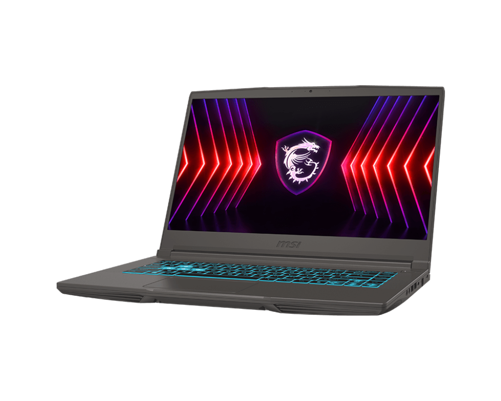 Laptop MSI Gaming Thin A15 B7VF-242XRO, 15.6" FHD (1920x1080), 144Hz, IPS-Level, AMD Ryzen™ 7 7735HS (8C / 16T, 3.2 / 4.75GHz, 4MB L2 / 16MB L3), video dedicat NVIDIA GeForce RTX 4060 Laptop GPU 8GB GDDR6, RAM DDR5 8GB*2, DDR5-4800, SSD 1TB (1TB*1) PCIe Gen4x4 SSD w/o DRAM NVMe, no ODD, No Card