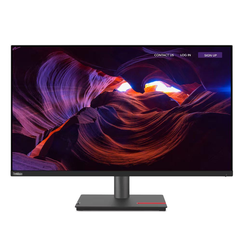 Monitor  Lenovo ThinkVision P32p-30 31.5" IPS, UHD (3840x2160), 16:9, Brightness: 350 cd/m², Contrast ratio: 1000:1, Response time: 4ms (Extreme mode) / 6ms (Normal mode), Dot / Pixel Per Inch: 140 dpi, Color Gamut: 100% sRGB, 95% DCI-P3, View angle: 178° / 178°, Stand: Tilt, Swivel, Pivot, Height