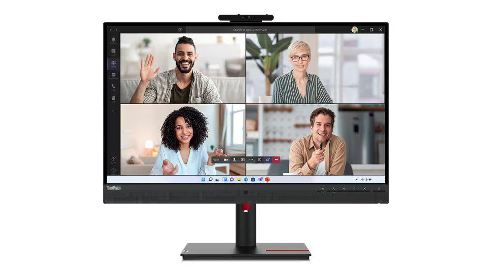 Monitor Lenovo ThinkVision T27hv-30 27"IPS QHD (2560x1440), 16:9, Brightness: 300 cd/m², Contrast ratio: 1000:1, Response time: 4ms (Extreme mode) / 6ms (Normal mode), Dot / Pixel Per Inch: 109 dpi, Color Gamut: 99% sRGB, View angle: 178° / 178°, Stand: Tilt, Swivel, Pivot, Height Adjust Stand, Side