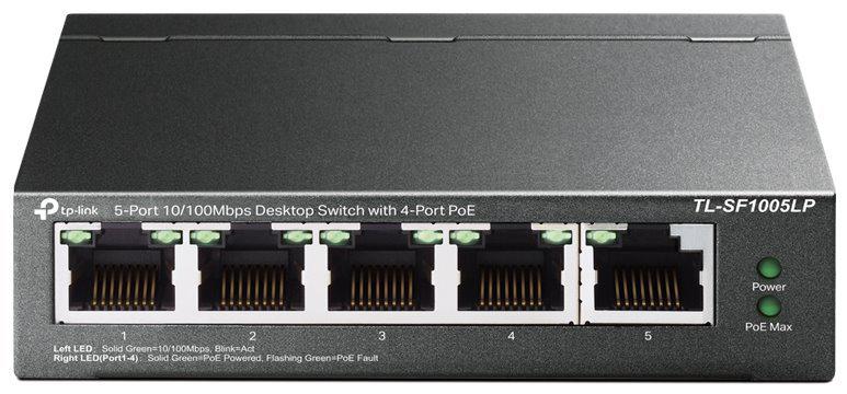 Switch TP-LINK TL-SF1005LP, 5 Port, 10/100 Mbps