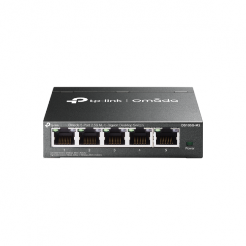 TP LINK Omada 5-Port 2.5G Multi-Gigabit Desktop Switch, Standarde si Protocoale: IEEE 802.3i, 802.3u, 802.3ab, 802.3x, 802.1p, 802.3bz, Interfata: 5× 10Mbps/100Mbps/1Gbps/2.5Gbps Ports, Auto-Negotiation, Auto-MDI/MDIX, External PSU: External Power Adapter (Output: 9 VDC / 0.6 A), Certificari: CE