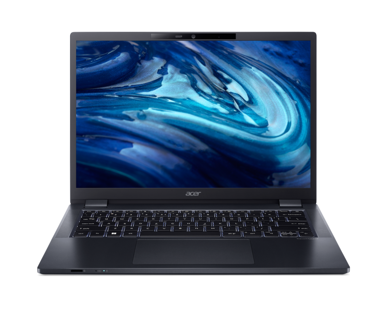 Laptop Acer TravelMate P4TMP414-41, 14.0" display with IPS (In-Plane Switching) technology, WUXGA 1920 x 1200, Acer ComfyView™ LED-backlit TFT LCD 16:10 aspect ratio, color gamut NTSC 45% Wide viewing angle up to 170 degrees, AMD Ryzen™ 5 PRO 6650U hexa-core processor (up to 3 MB L2 cache, up to 16