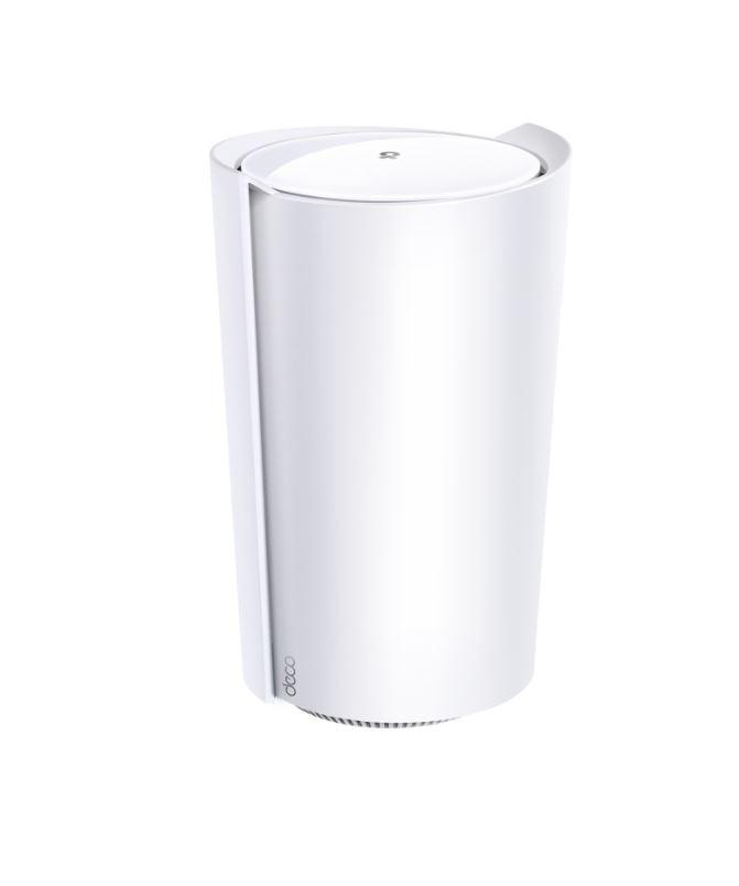 TP-Link AX6600 whole home mesh Wi-Fi 6 System, Deco X90(1-pack);  Standarde Wireless: IEEE 802.11ax/ac/n/a 5 GHz, IEEE 802.11ax/n/b/g 2.4 GHz, 1.5 GHz Quad-Core CPU, 1× 2.5 Gbps Port, 1× Gigabit Port, 4×4 MU- MIMO, WiFi Speeds: 5 GHz: 4804 Mbps (802.11ax, HE160), 5 GHz: 1201 Mbps (802.11ax), 2.4