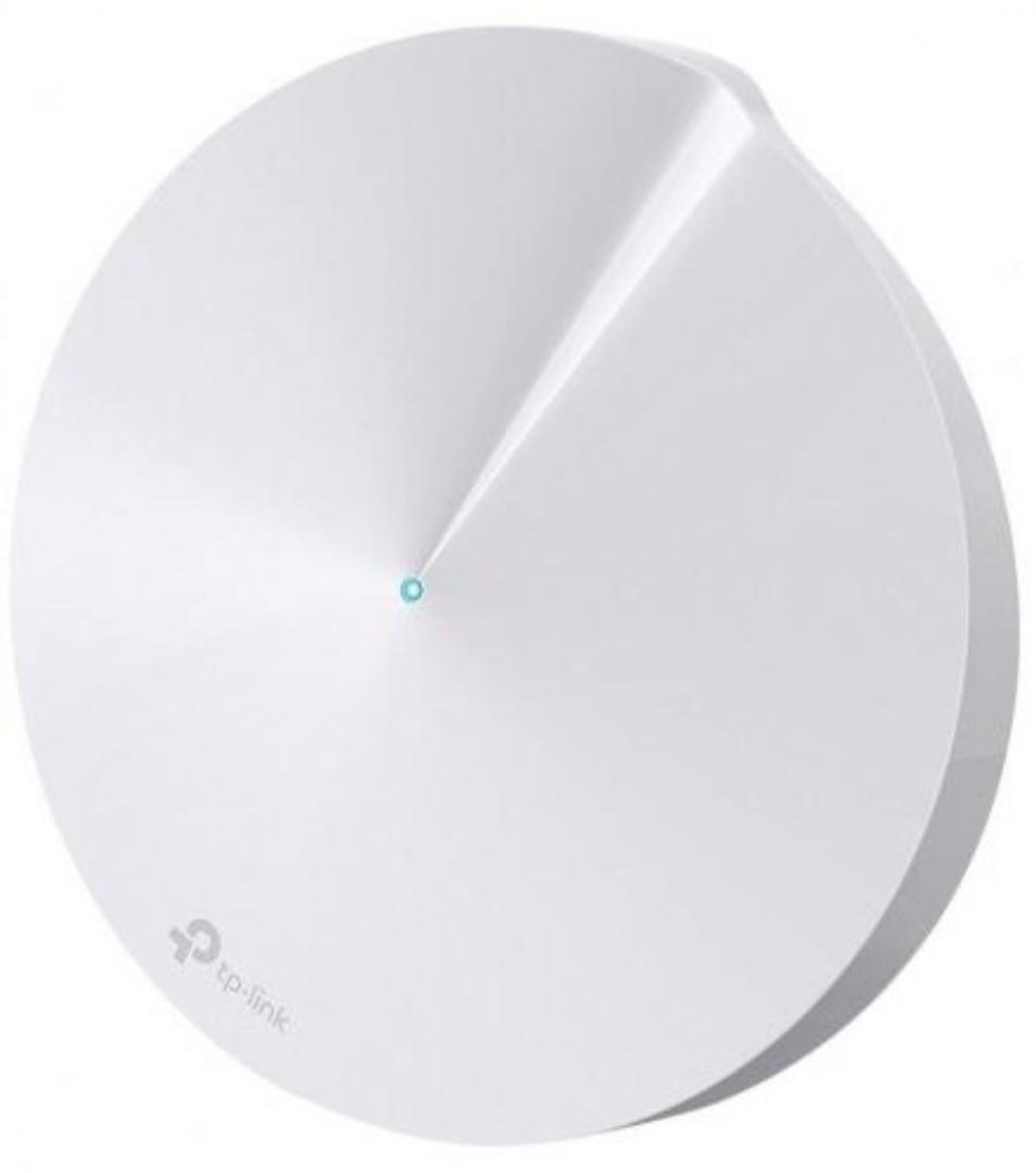 TP-Link AC1300 Whole Home Mesh Wi-Fi System, Deco M5 (1-Pack); Quad-core CPU; 2 LAN/WAN Gigabit Ethernet Ports; Flash: 32 MB; SDRAM: 256 MB; 4* internal antennas per Deco unit; Wireless Standards: IEEE 802.11 ac/n/a 5 GHz, IEEE 802.11 b/g/n 2.4 GHz; Frequency: 2.4 GHz and 5 GHz; External Power