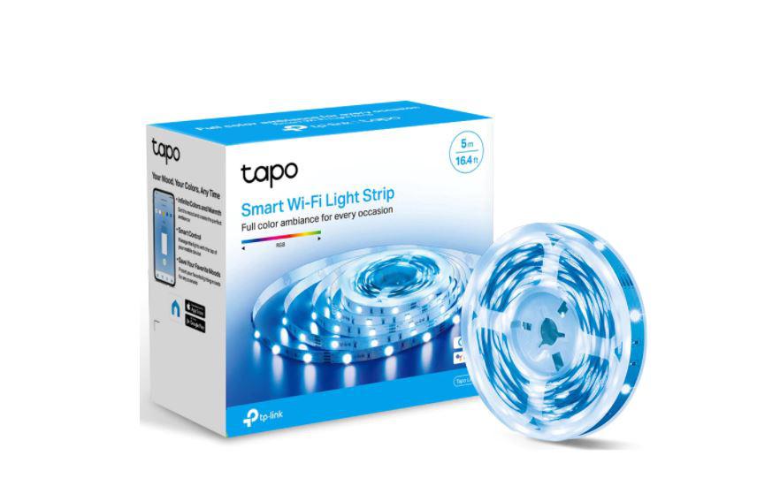TP-Link Tapo L900-5 Smart light strip, Wi-Fi,multicolor, Dimmable, cuttable, Wi-Fi Protocol IEEE 802.11b/g/n, Wi-Fi Frequency 2.4 GHz Wi- Fi, 220–240 V, 50/60 Hz, 13.5W, Dimensions 5000×10×1.6 mm.