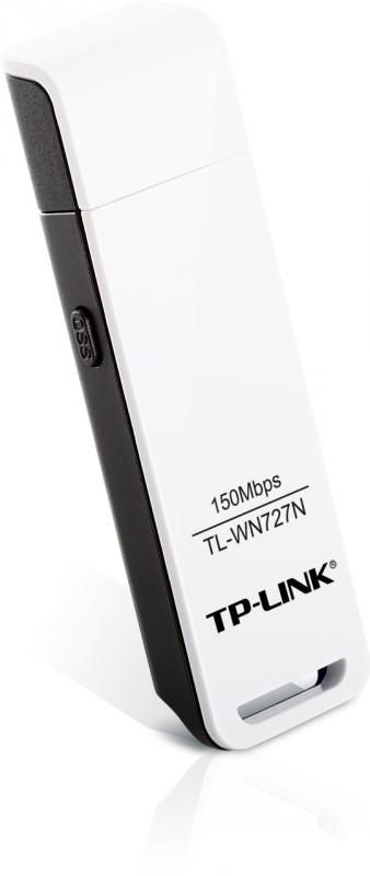 Adaptor wireless TP-Link, N150, USB, 2.4GHz, suporta PSP X-Link, Ralink, 1T1R
