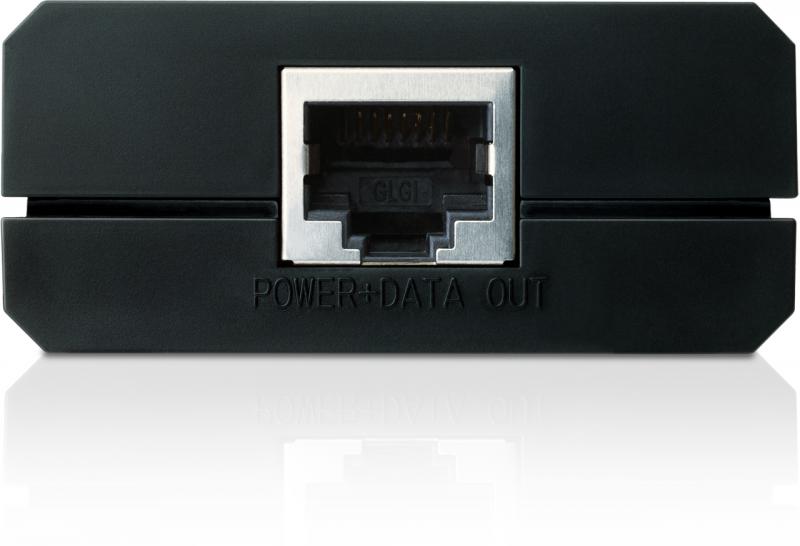 TP-Link, PoE Injector, IEEE 802.3af, plastic case, pocket size, plug and play